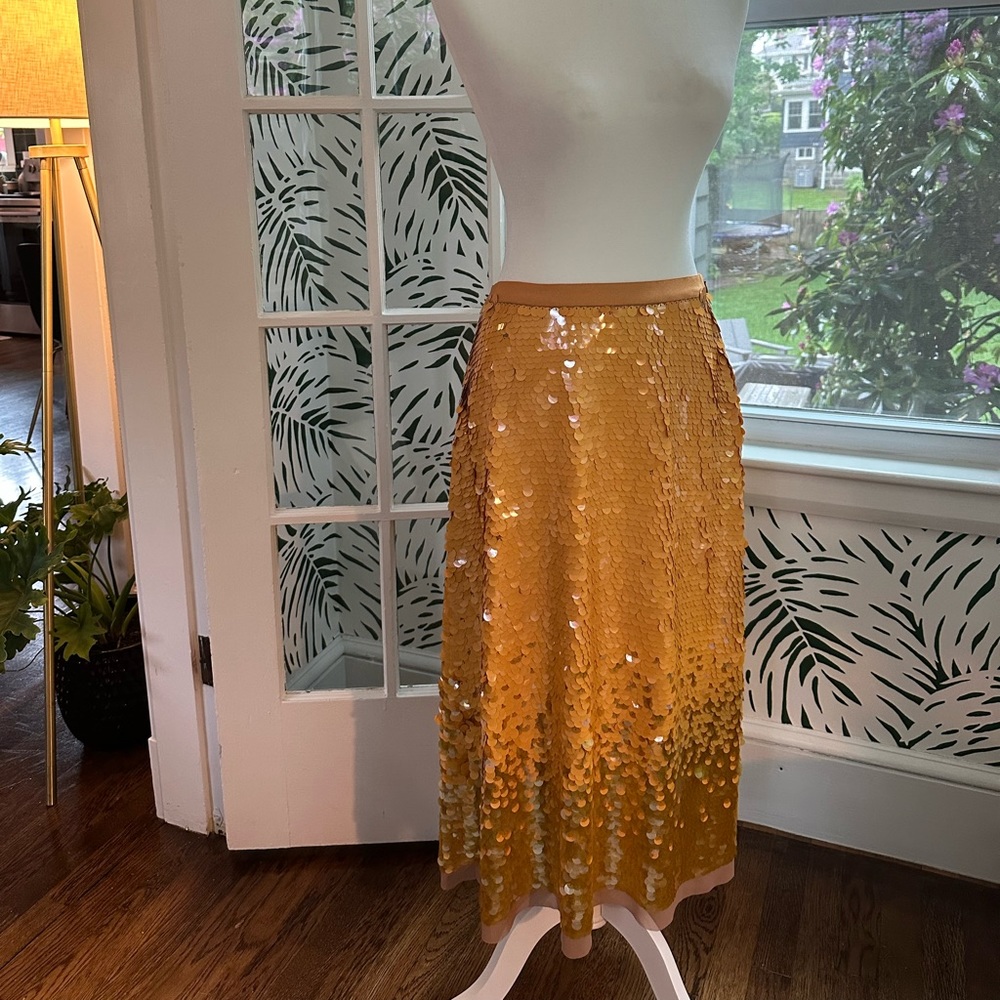Tory Burch Sequin Embellished Skirt